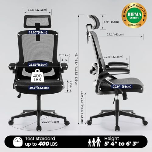 sitfit mesh office chair product info and