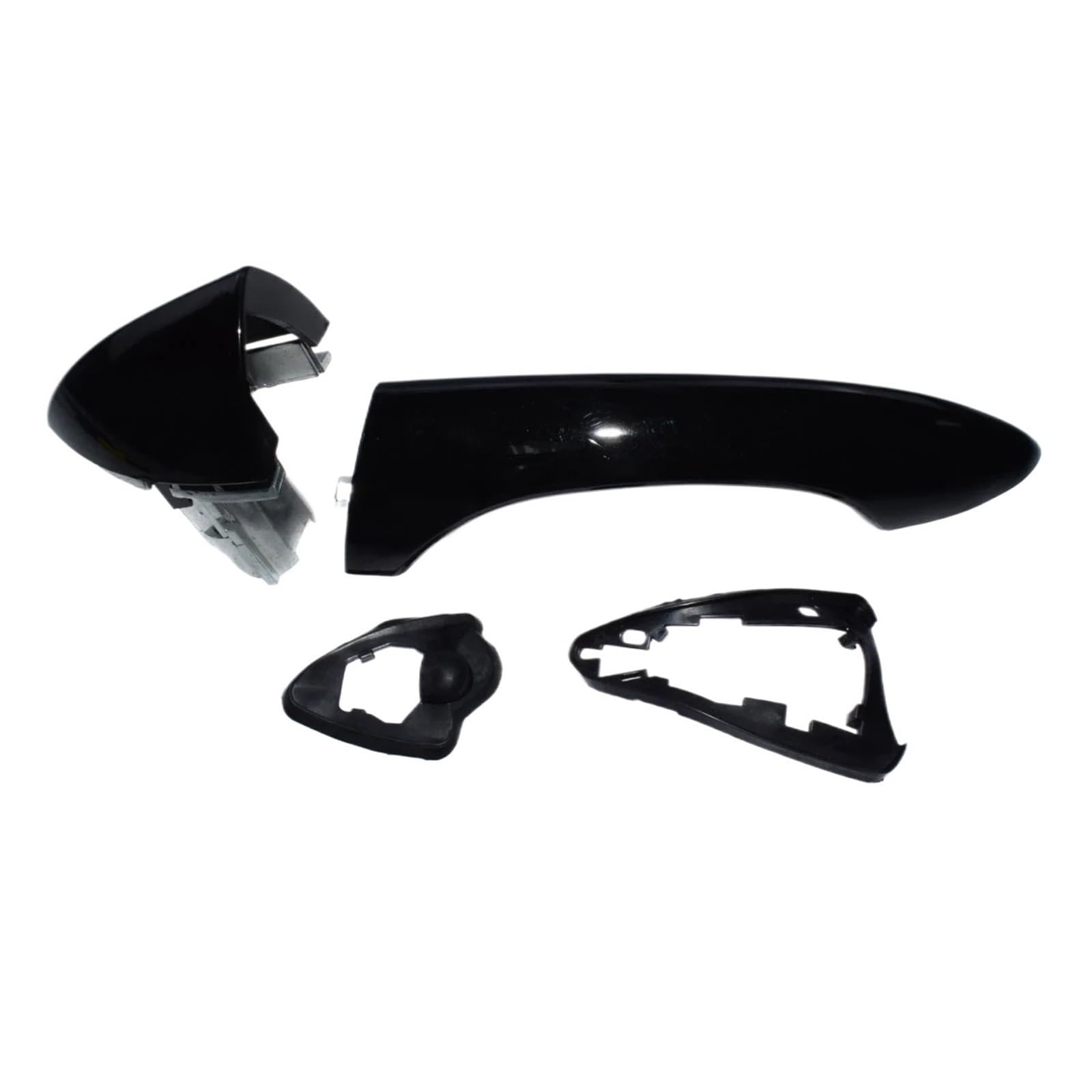 Duhnxuj Rear Left Car Door Handle For Bmw For X5 E53 2000-2006 51218257737 Exterior Outside Door Handle Front Right Driver Passenger(Rear Left)
