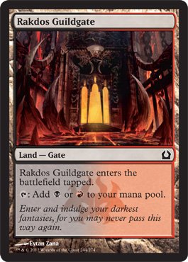 Magic: the Gathering - Rakdos Guildgate (244) - Return to Ravnica