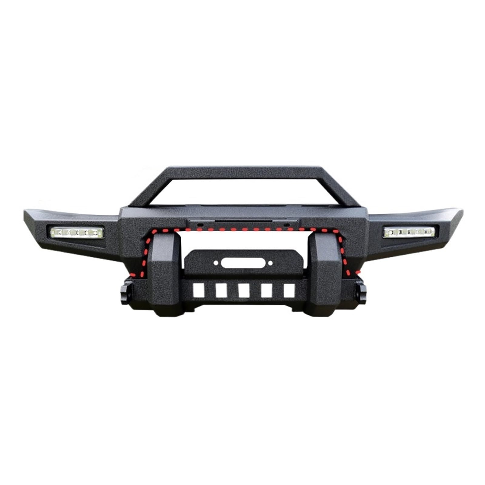 RhAny Front Bumper Front Bar Made of Aluminum Alloy Exterior Accessories Frames，Compatible for Suzuki Jimny JB64 Sierra JB74W 2019 2022 (Color : Aluminum Alloy)
