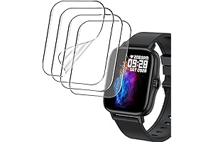 Soft Screen Protector Compatible with Geelyda Y20 Pro Smartwatch
