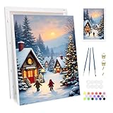 chalet kitchen Améliore la Concentration & la Patience – Terminer le kit de Peinture par Numéros pour adultes procure un grand sentiment de réussite grâce à un résultat visuellement époustouflant. Suivre les numéros avec succès pour créer son propre chef-d'œuvre renforce la confiance et l'estime de soi des adultes. Cela améliore les compétences manuelles, réduit le stress, apaise les émotions et cultive la patience