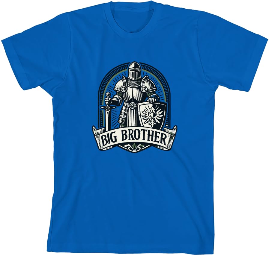 Big Brother Knight Boy's Crew Neck Short Sleeve Tee