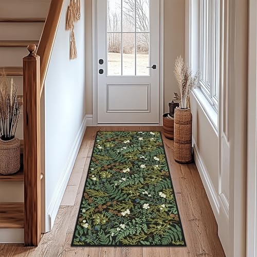 Tapete Decorativo Verde Negro 60x120 cm miniatura 5