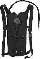Mochila de Hidratação para Ciclismo e Trilha, Preta, com Reservatório de 3 Litros, Sistema de Hidratação, Alças Ajustáveis