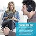 MEE audio Matrix Cinema Bluetooth Wireless Over-Ear High Resolution Stereo Headphones with aptX Low Latency for Improved Lip Sync & CinemaEAR Audio Enhancement for Clearer Sound in Movies and TV Shows