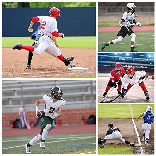 Youper Boys Youth Padded Sliding Shorts With Soft Protective Athletic Cup For Baseball, Football, Lacrosse (White, Large) #TOP4