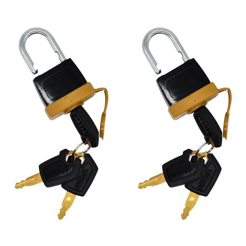 5P8500 2Set Padlock with 6 Key 246-2641 Compatible with AS2302 AS2302C AS3251C AS3301C AS4252C