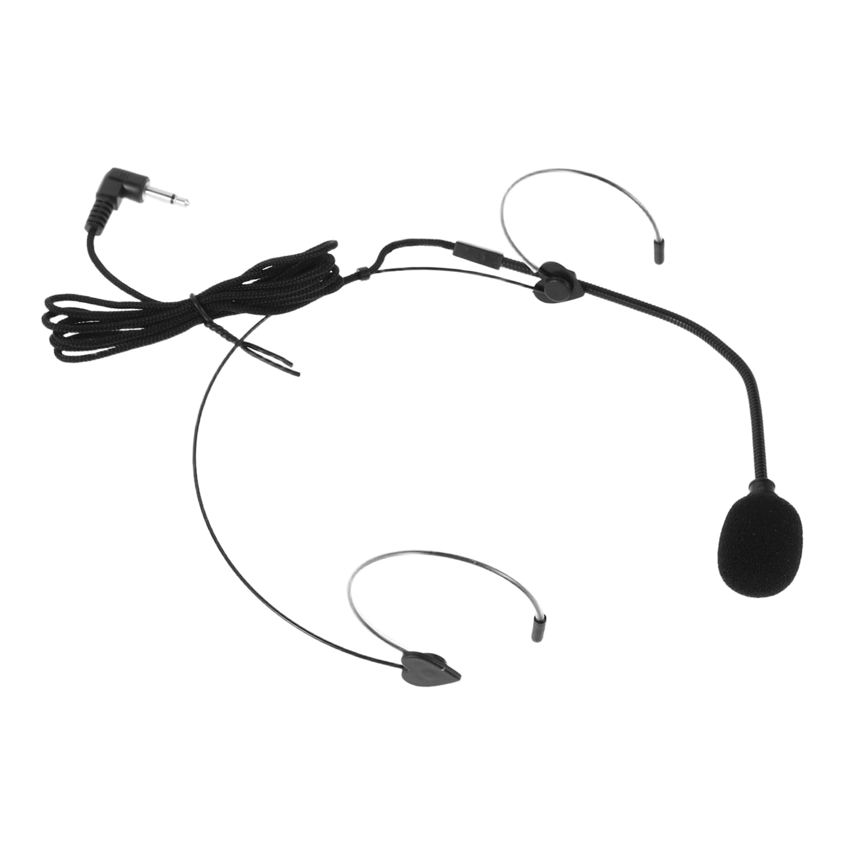 Parliky Over Ear Hanging Earset Mic for Teachers Trainers Tour Guides and Fitness Instructors with Flexible Plug for Voice Amplification