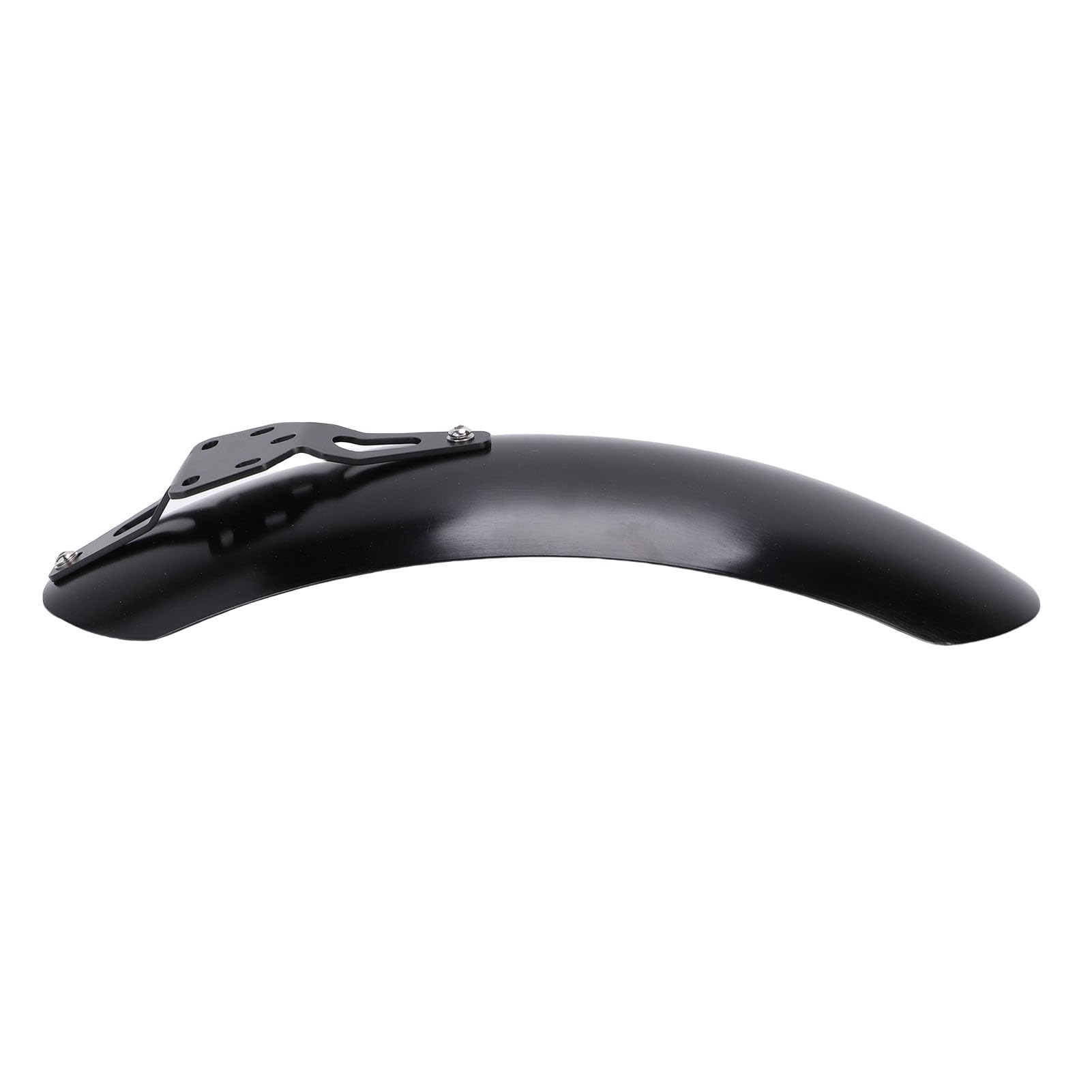 Tbest Guardabarros Delantero de Motocicleta de Montaje Alto, Cubierta de Guardabarros de Tablero Largo de Aleación de Aluminio, Reemplazo para Street Twin 900 Speed ​​Scrambler (Black)