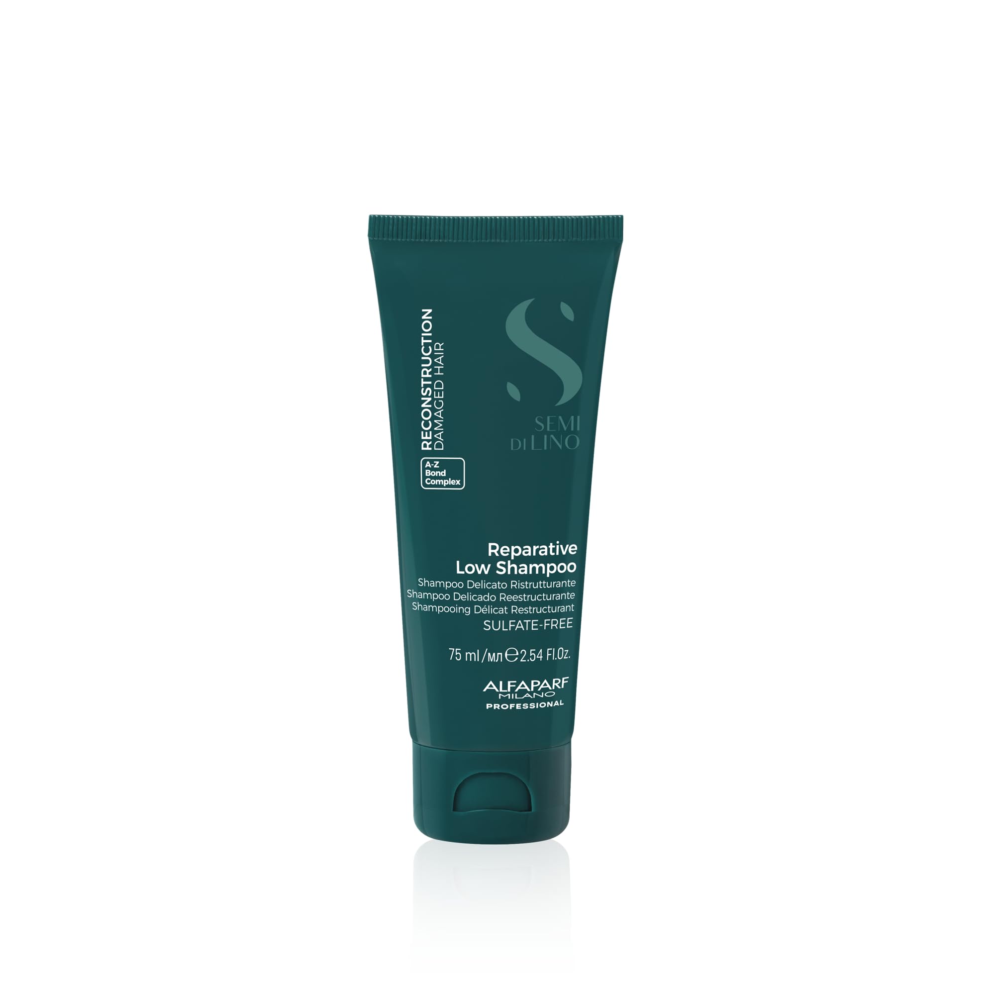 Alfaparf Milano Semi di Lino Reconstruction Travel Size Shampoo and Hair Mask Set for Damaged Hair - Hair repair - Strengthens and Restructures Hair