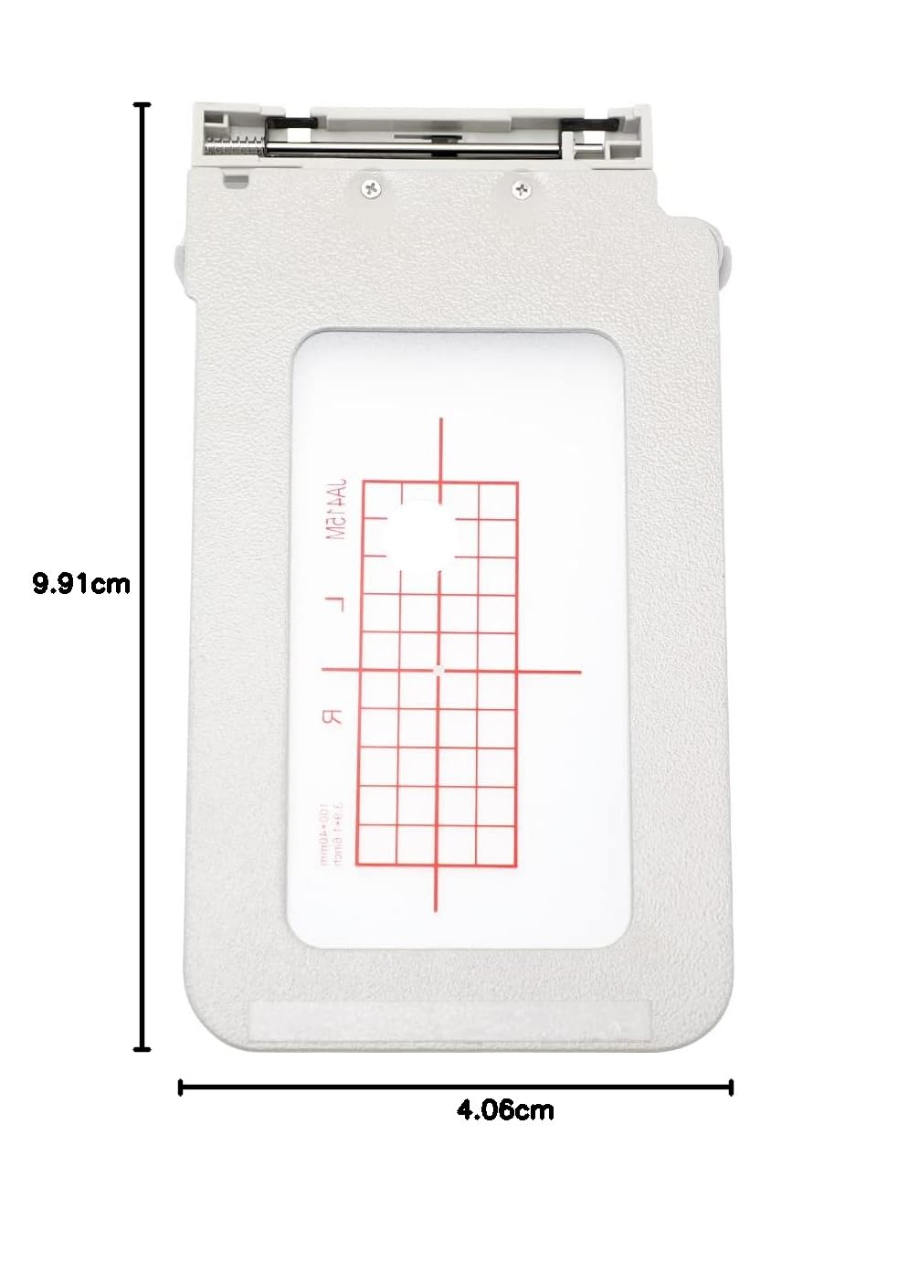 Embroidex Metall/magnetischer Stickrahmen RE10B für Janome Memory Craft MC 500E 400E 550E Elna Expressive #864415004 100 mm x 40 mm