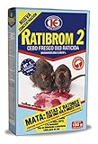 Caja de 150 gr Ratibrom 2 - Cebo Fresco Raticida, 150 gr