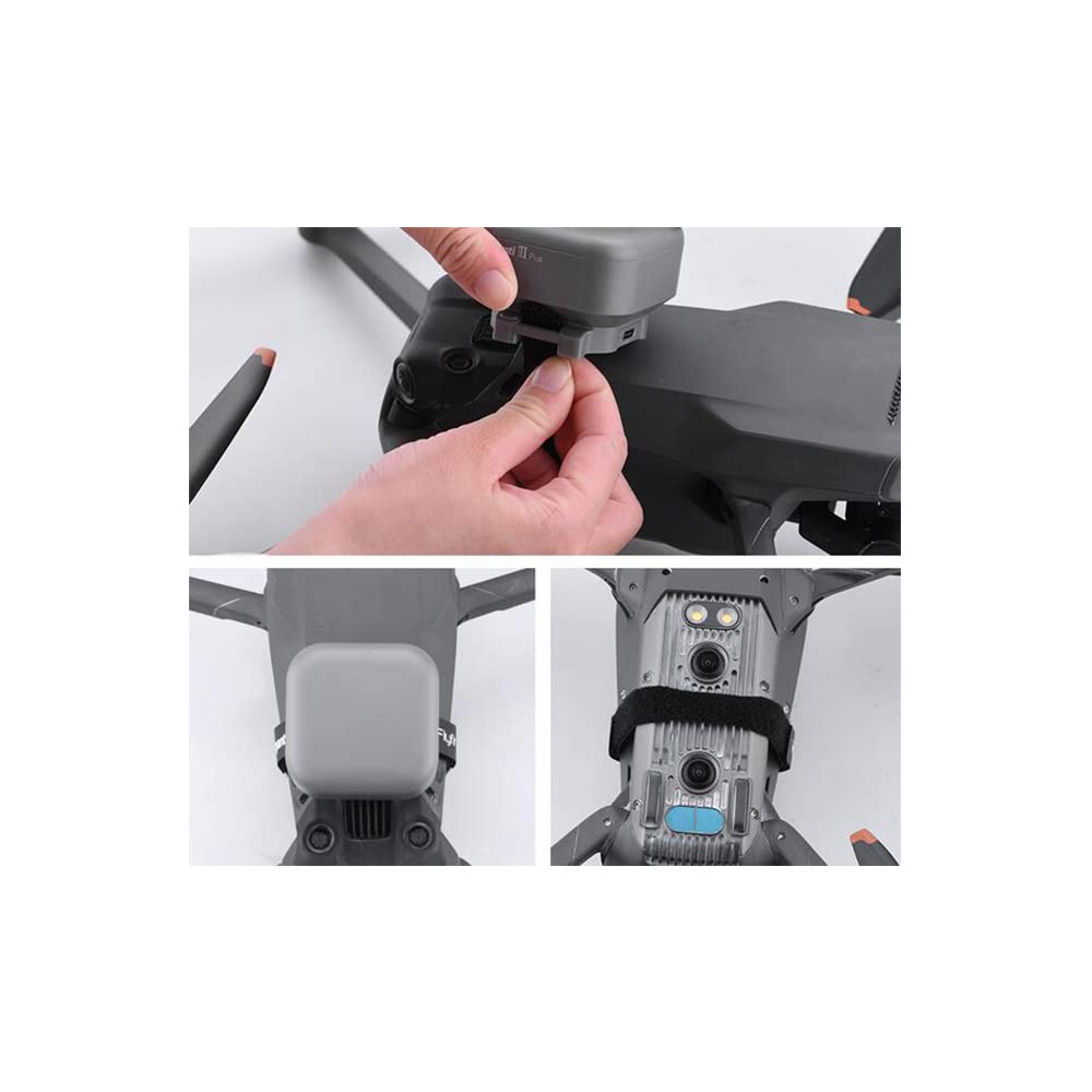 Flycoo - Paracaídas inteligentes para DJI Mavic 3/2/Pro/Phantom 2/3/4 Parachute para dron Sistema de rescate automático de Flight Safety Parachute Smart Parachute Deceleration System (Manti 3 Plus)