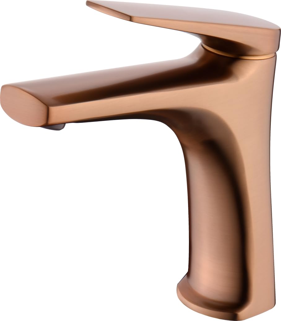 IMEX BDD055-1ORC DELOS Monomando Lavabo Oro Rosa Cepillado