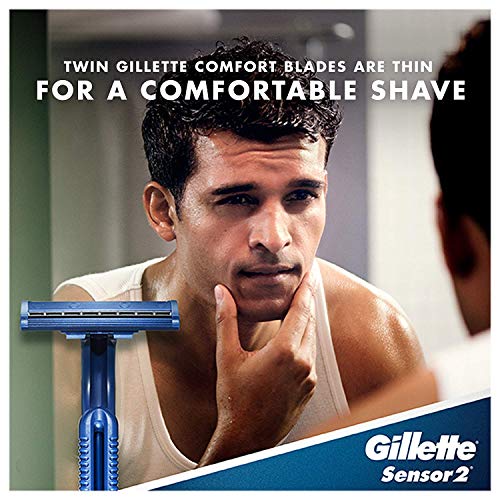 Image of Gillette Sensor2 Disposable Razors 12 ea.(Pack of 2)