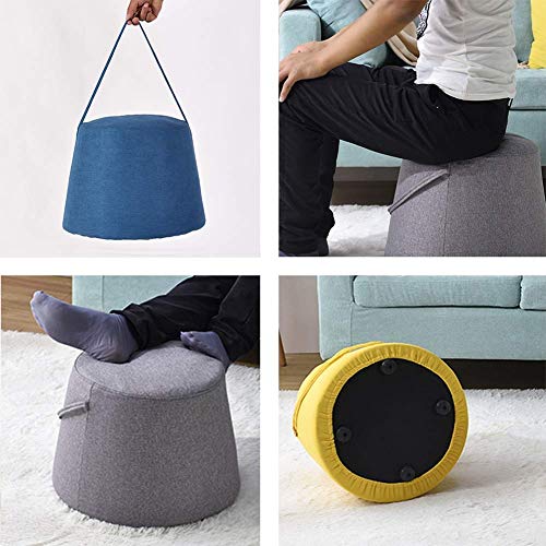 Banc à chaussures et repose-pieds ottoman pour optimiser les petits espaces - 7