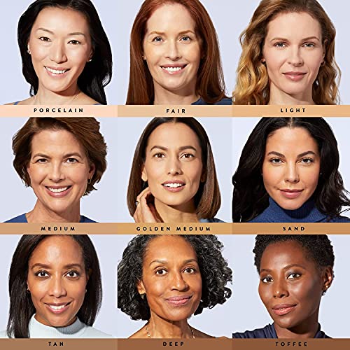 Laura Geller New York Award-Winning Baked Balance-N-Brighten Color Correcting Powder Foundation - Sand - Buildable Light To Medium Coverage - Demi-Matte Natural Finish #TOP5