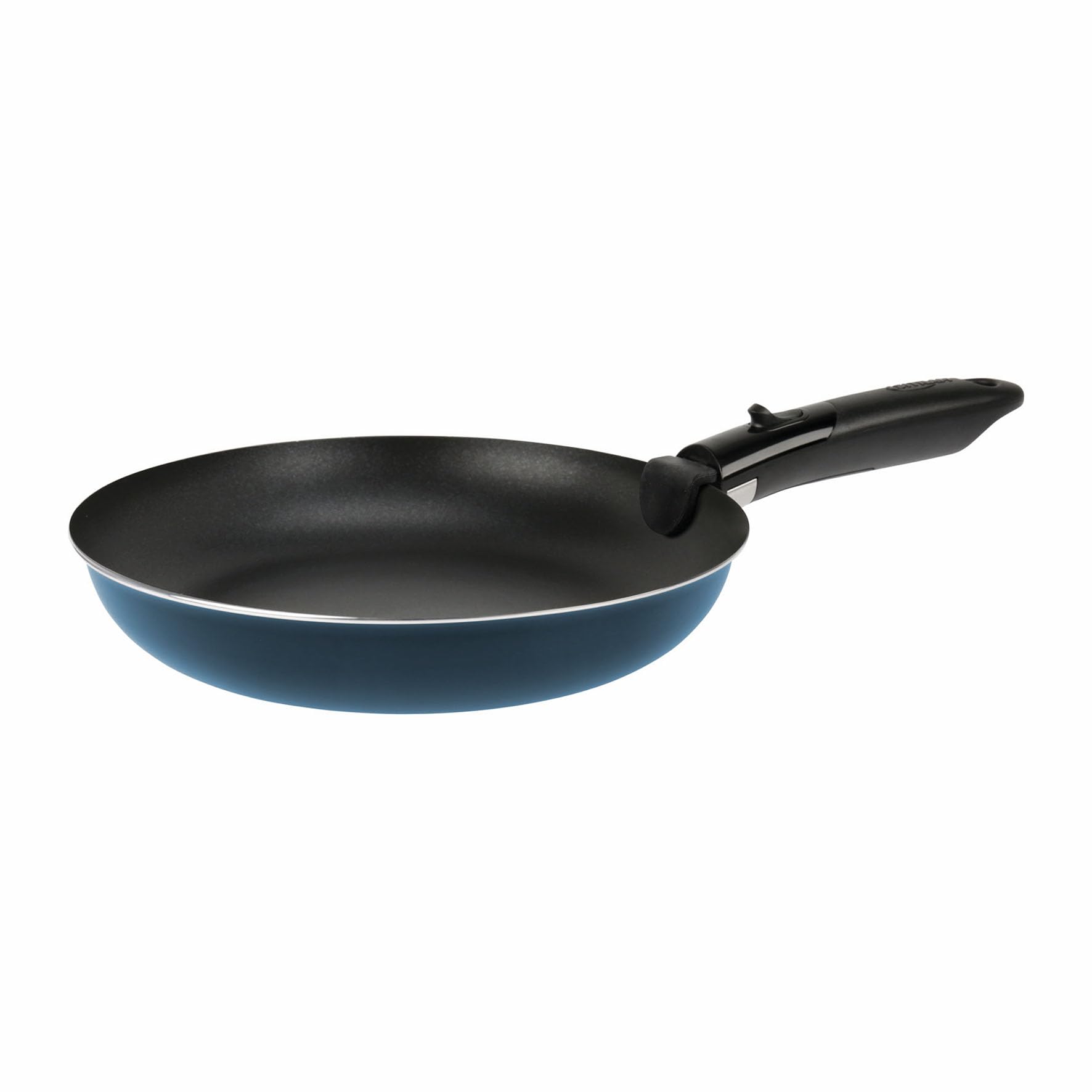 Sitram 714251 Batterie de Cuisine 10 Pièces Aluminium Bleu Mat – Poêles Ø20/24/28 cm + Casseroles Ø16/18/20 cm + 3 Couvercles Verres – Manche Amovible Sitramovible – Tous Feux dont Induction