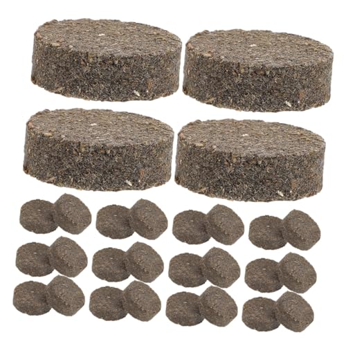 BESTonZON 40pcs Fire-induced Charcoal Natural Firelighters Kindling Firewood Starter for Burners Convenient Picnic Starter Blocks