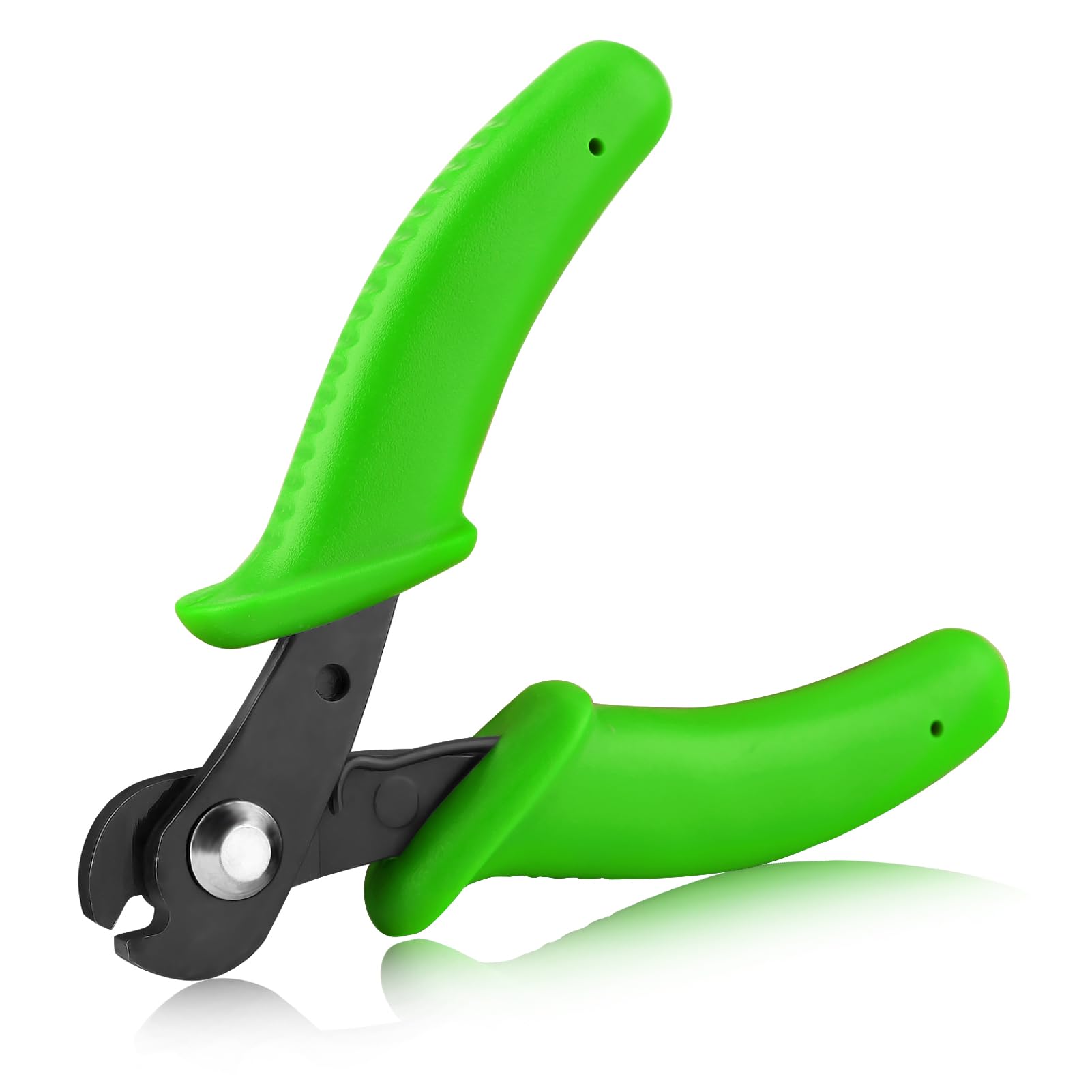 SPEEDWOX Pince coupante de fil à mémoire de forme avec mini pince à ressort, pince coupante de fil à mémoire de forme de 7,6 cm pour la fabrication de bracelets, le perlage, les loisirs créatifs