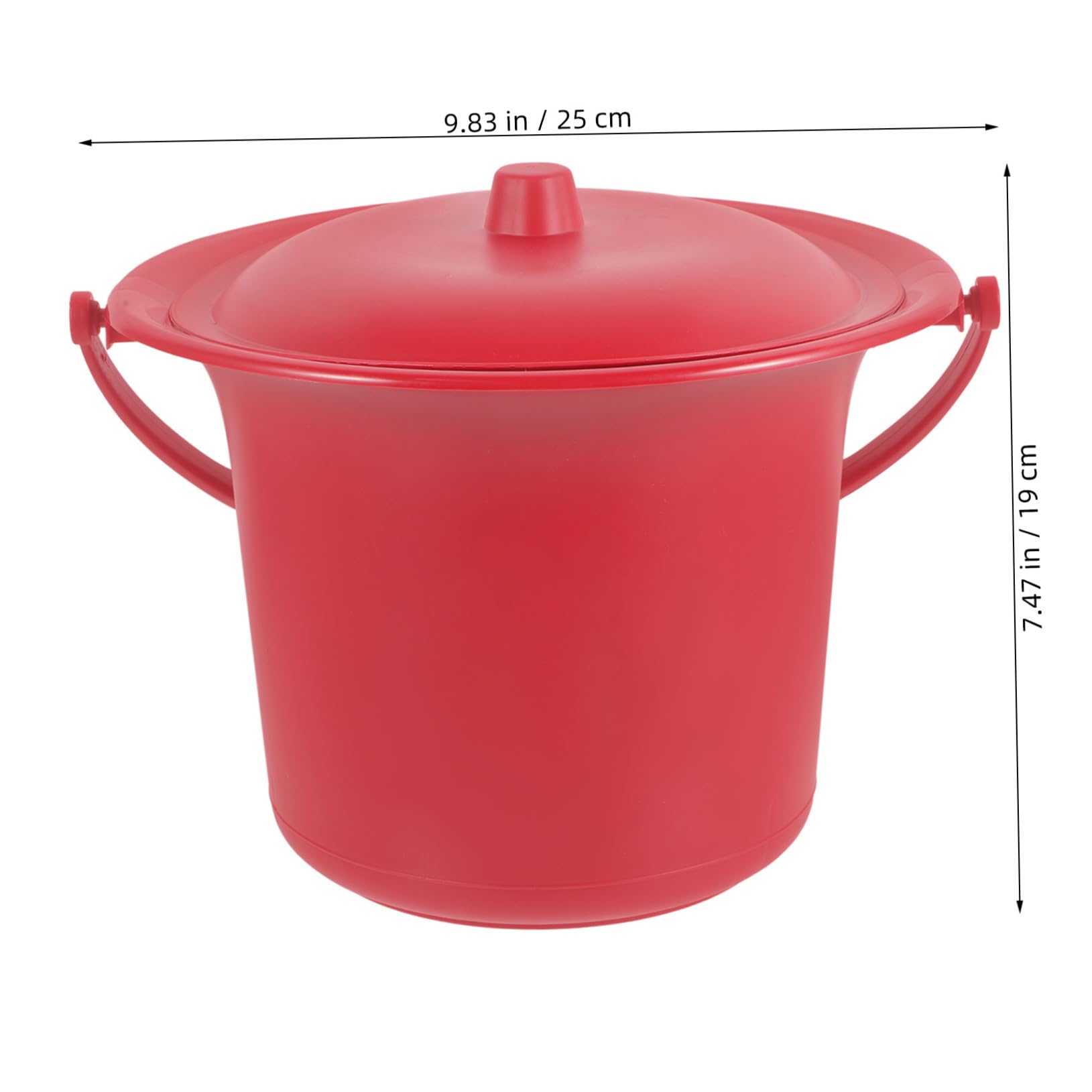 HAWILLOSCH Portable Urinal Pan Plastic Potty Spittoon Pee Container Wedding Supply Home Travel Use