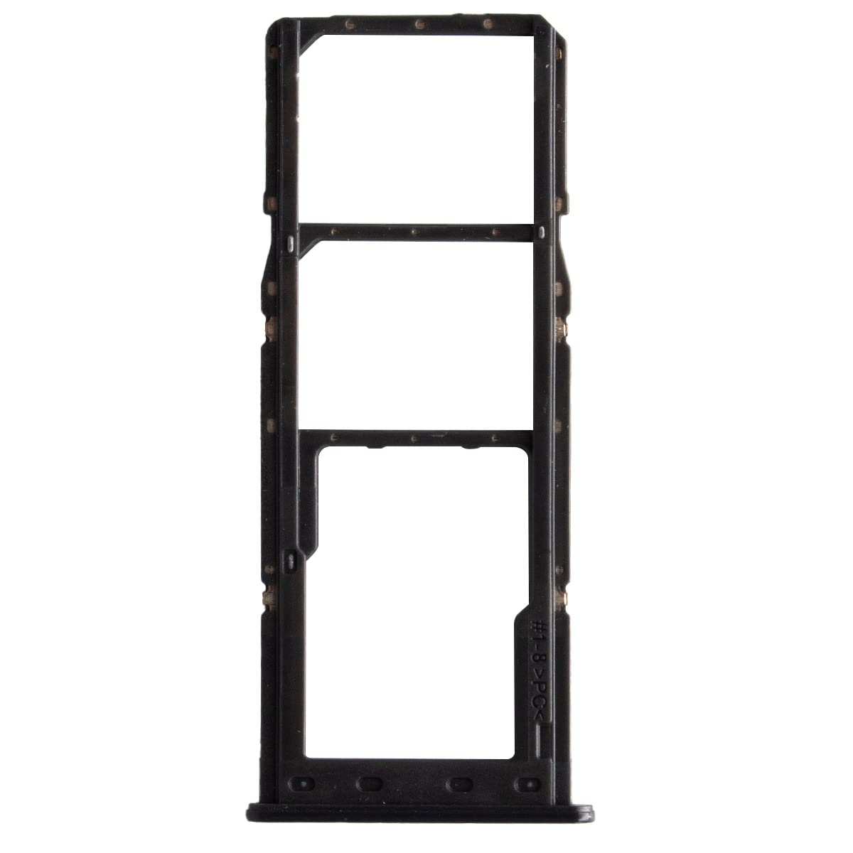 MMOBIEL Doppio Vassoio Carta SIM Compatibile con Samsung Galaxy A13 4G - 6.6 inch - 2022 - Porta Scheda SIM - Incl il pin della SIM - Nero