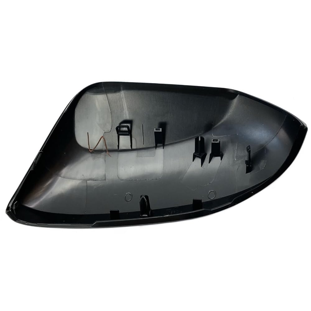 Hylorvin Side Mirror Cover Cap for Toyota for Corolla Base/SE/XSE 2019-2021 & Hybrid LE/L/LE/SE Nightshade/XLE 2020-2021 Paint to Match Passenger Side (Black,ABS) Unpainted C-2796B