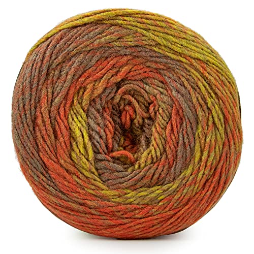 Image of Ganga Acrowools Crypto -100% Acrylic Yarn, Hand Knitting and Crochet Yarn, Pack of 2 Balls - 100gm Each. Shade no - PTT5245