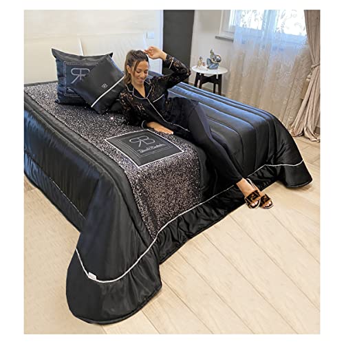 Trapuntino Elegante Matrimoniale Primaverile Leggero Renato Balestra Smeralda (Panna)