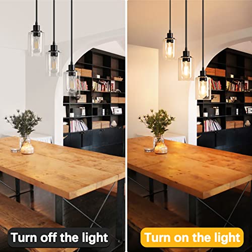 Maxvolador USNC-LED-PL06-3 Industrial 3-Light Pendant Light, Adjustable Hanging Light Fixture thumb #5
