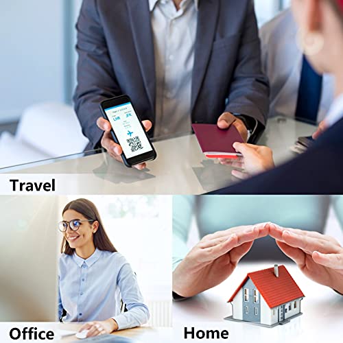 Kiboule Bolsa de dinheiro à prova de fogo pequena bolsa de documentos expansível à prova de fogo e à