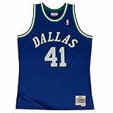 Mitchell & Ness Dirk Nowitzki Dallas Mavericks Swingman Jersey (X-Large) Blue