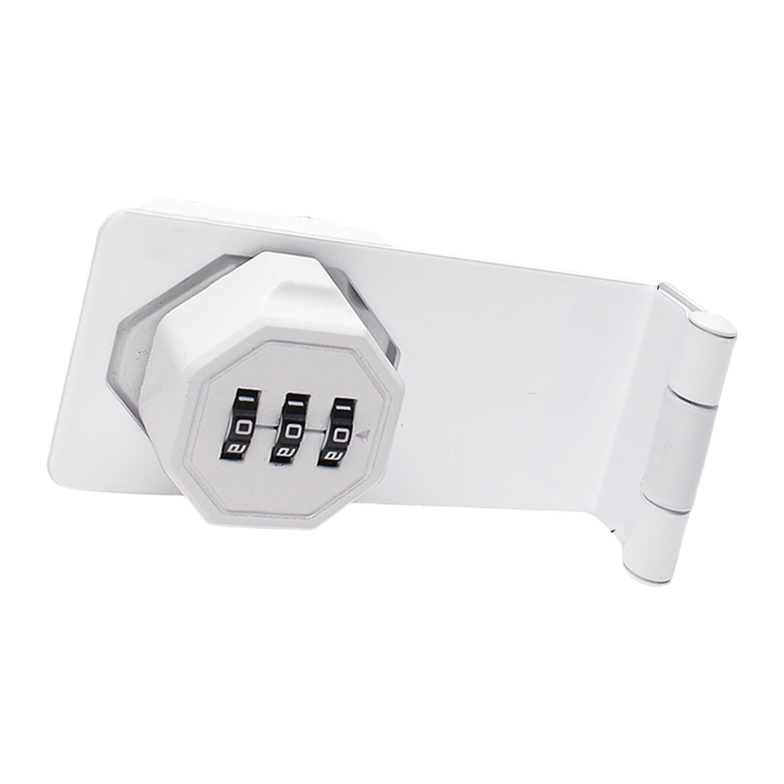 Cabinet Password Hasp Keyless Combination 3-Digit Combination for Drawers, Cabinets, Cupboard Enduring Cabinet Keyless