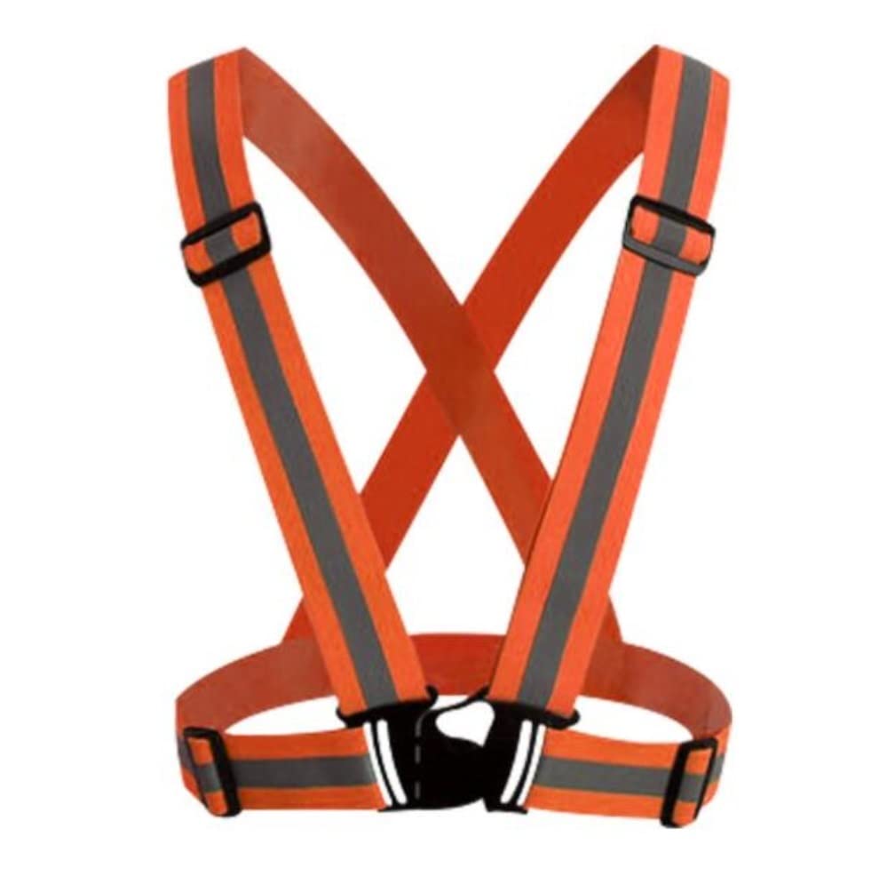 Gilet Catarifrangente Giubbotto Riflettente for la Corsa o Le Attrezzature Riflettenti for Ciclismo ha Un'Alta visibilità Gilet Alta visibilità (Color : C, Size : One Size)