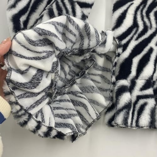 Image of Sexybody Leg Warmers for Women & Girls Y2K Kawaii Fluffy Fur Flared Leg Warmer Furry Goth Grunge Socks Harajuku Leopard