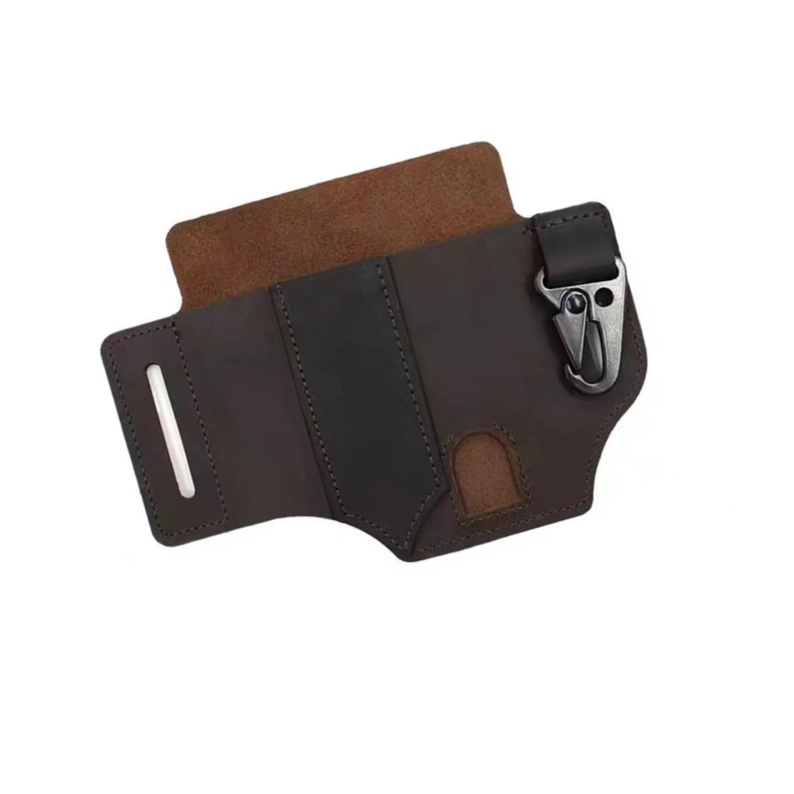 Lxxaofdc Brown Drill Waist Tool Bag Electric Waist Belt Tool Pouches Bag For Wrench Hammer Screwdriver Belt Pouches