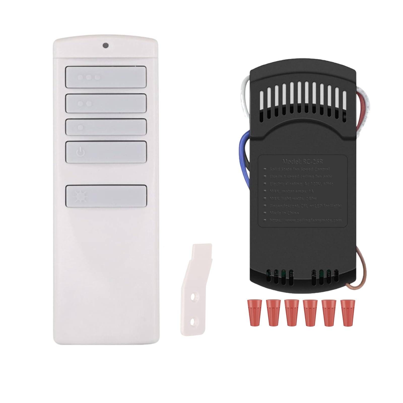 Universal Ceiling Fan Remote Control Kit for Harbor Breeze A25-TX001-R1