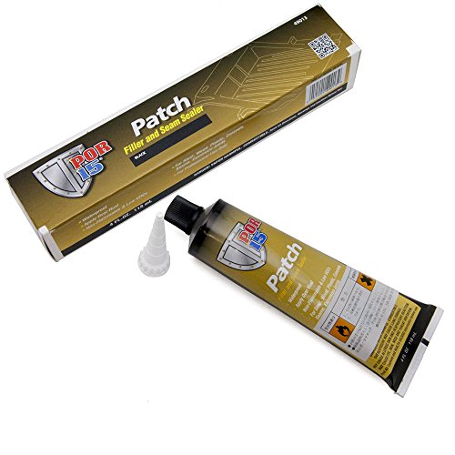 Por-15 Patch - Black 4 Oz - Filler & Seam Sealer | Ultimate Filler Adhesive | Patches Holes, Cracks In Steel, Wood, And Some Plastics | Strengthen Weakened Metal #TOP2