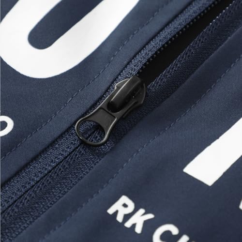 Men's hooded windbreaker jacket, zipper sports printed top, casual jacket3