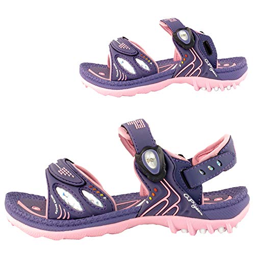 Image of Gold Pigeon Shoes Easy SNAP LOCK Outdoor Water Kids Toddler Sandals for Girls & Boys. Everyday, Vocation, Pool, Summer, Beach Essentials.