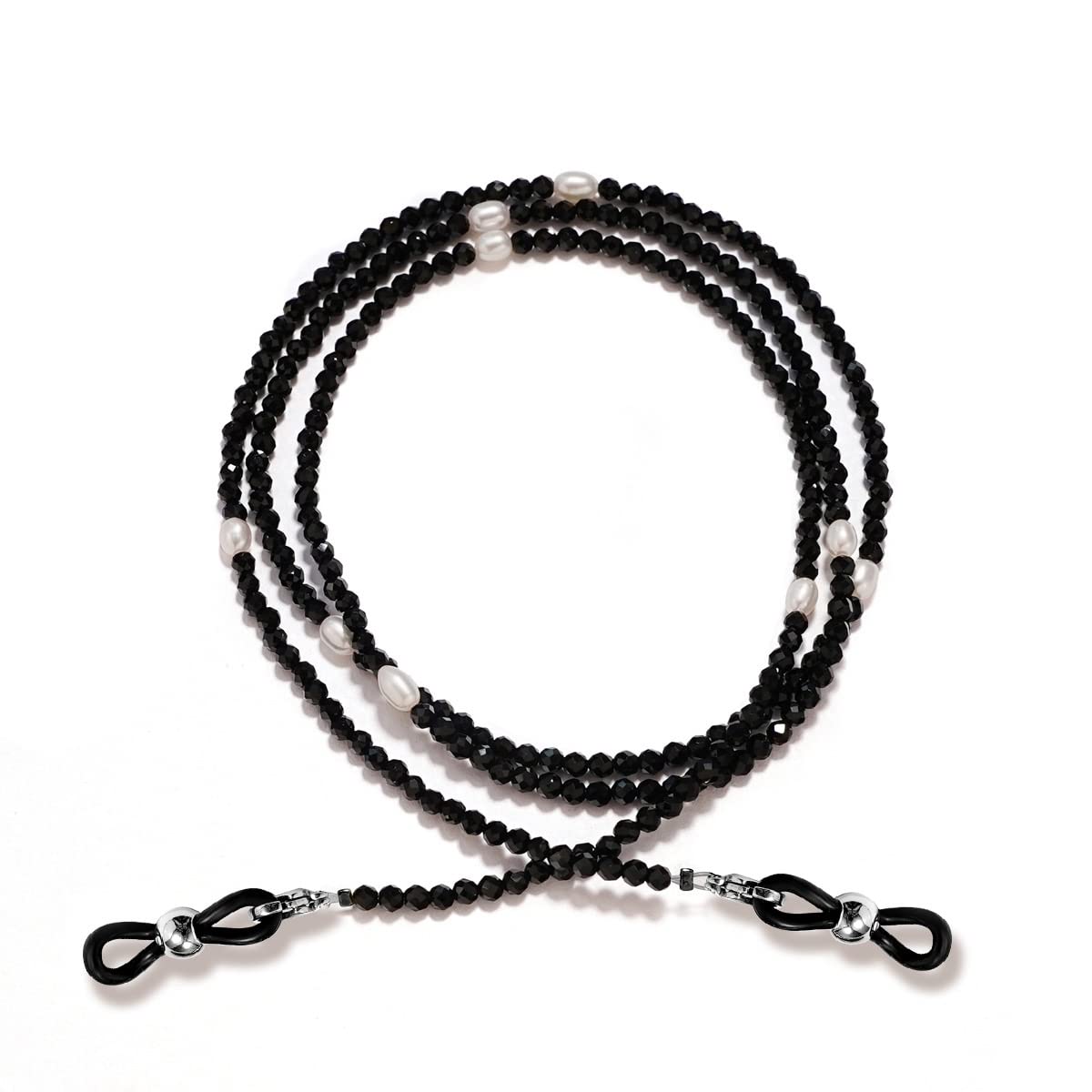 Maskenkette Perle Brillenkette/Brillenkette Mädchen, Maskenhalter Lanyard for Damen