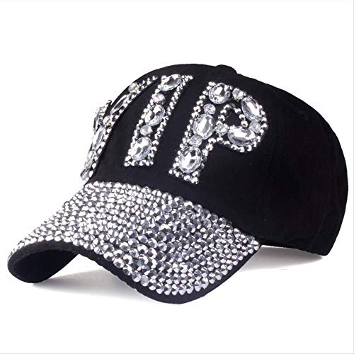 Casquette baseball strass et rivets pour vos festivals et sorties d'été