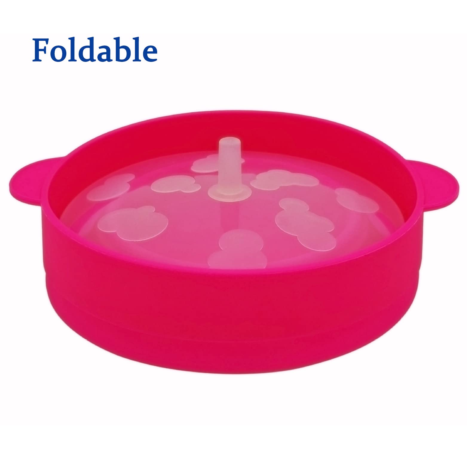 Mini Microwave Popcorn Popper, BPA Free Silicone Popcorn Pop -3 Mini Microwave Popcorn Popper, BPA Free Silicone Popcorn Pop -3