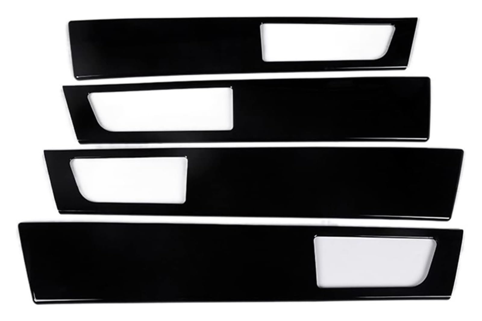 QWQTHGS Car Exterior Door Handle Cap for Discovery 4 LR4 2010-2016 ABS Chrome Interior Door Handle Panel Cover Trim Car Accessories(1)