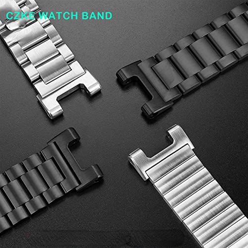 Bracelet pour Amazfit TREX Pro acier inoxydable du bureau au sport