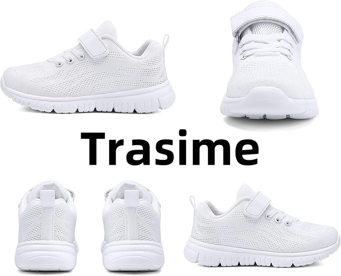 Little Kids/Big Kids Boys Girls Sneakers Fashion Lightweight Breathable Strap Athletic Tennis Sports Running Walking Shoes2