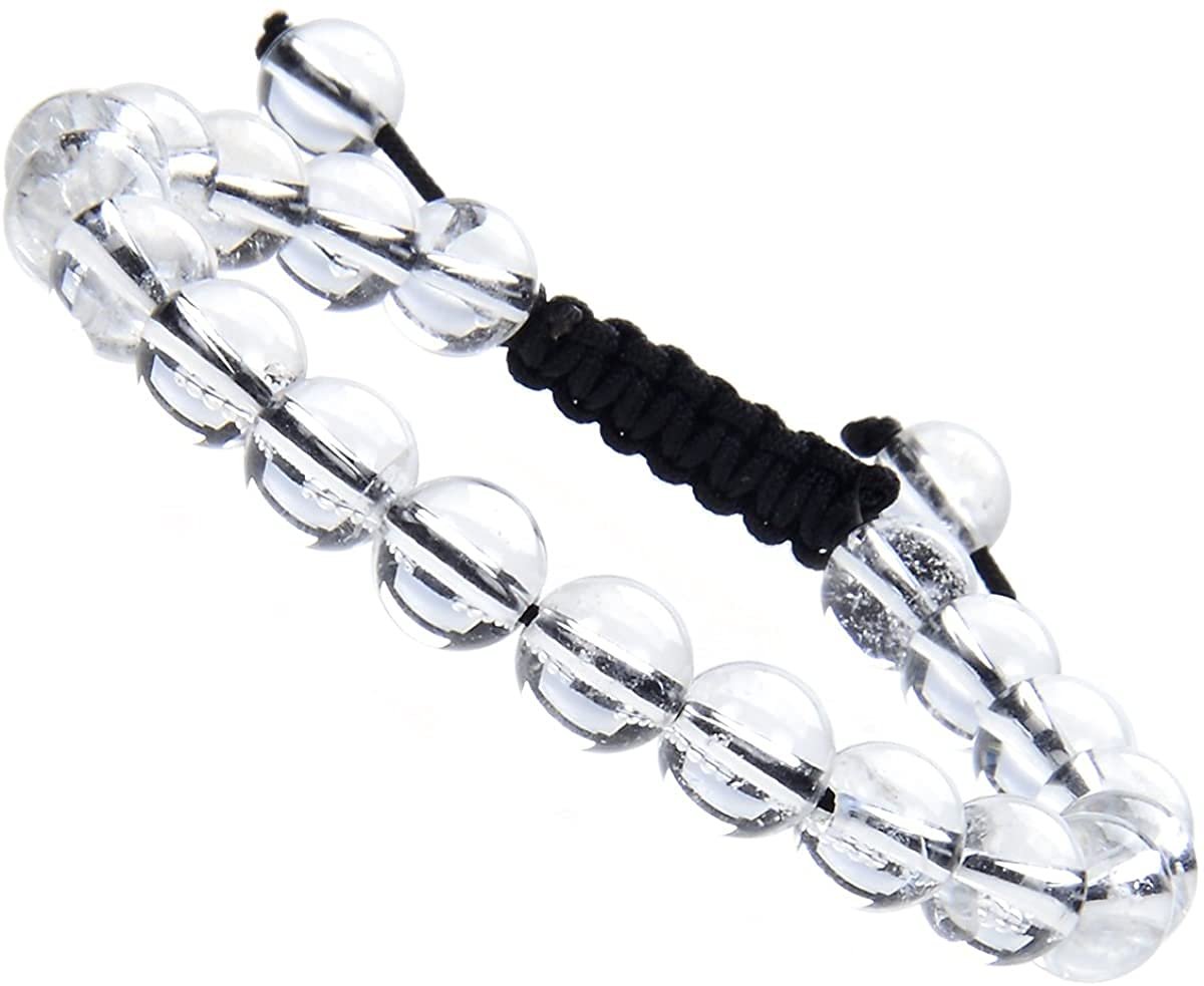 MAUTIK SADIWALA Certified Natural Clear Quartz Crystal Bracelet AAA Quality Adjustable Unisex Clear Quartz Bracelet (B09NQHFXJ4) Amazon Price History, Amazon Price Tracker