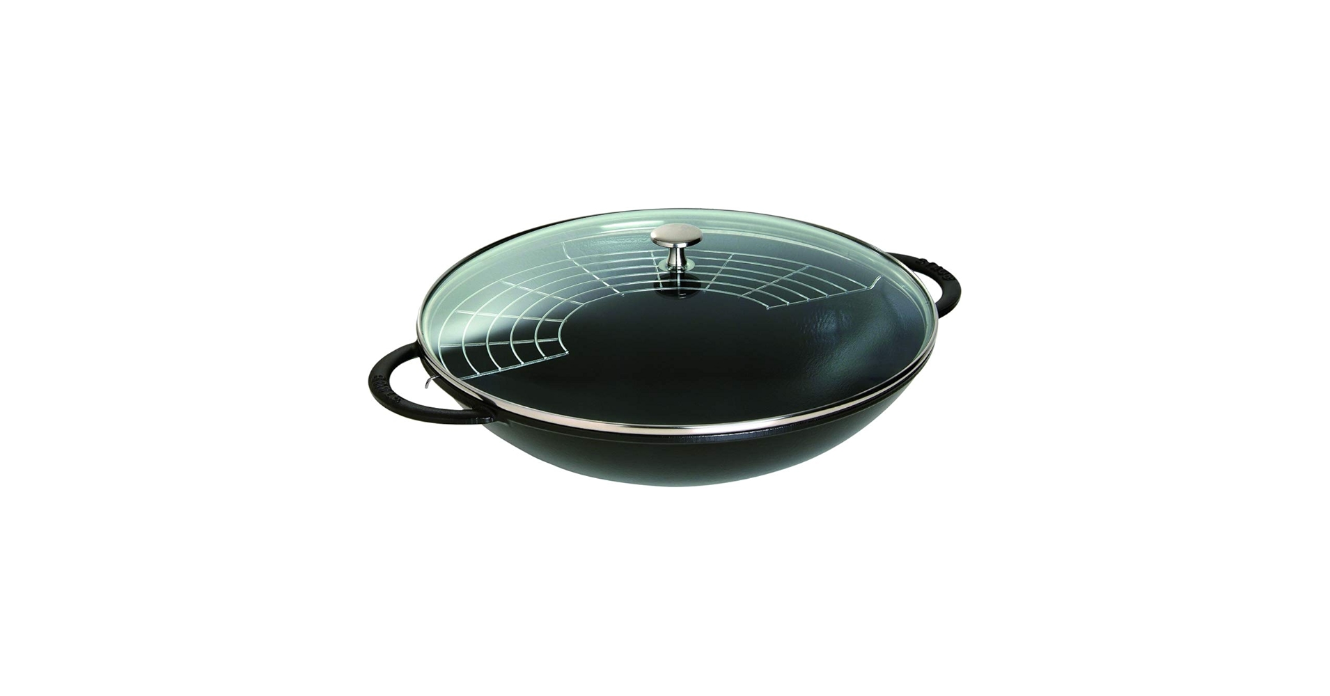 Amazon.com: Staub Wok - Glass Lid - Black: Home & Kitchen