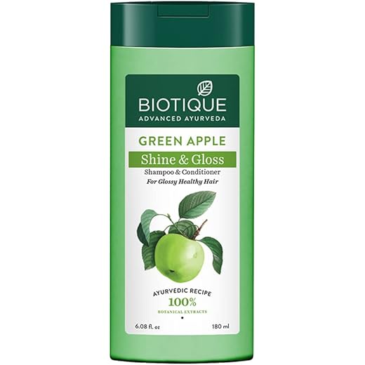 Biotique Apple Shine Shampoo - Healthy Hair - 180ml